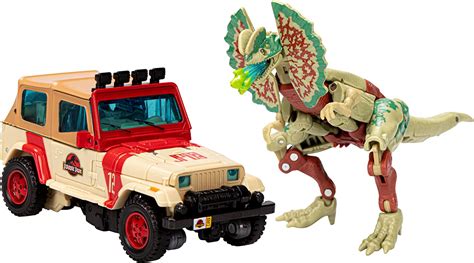 Transformers Collaborative Jurassic Park X Dilophocon E Autobot JP12