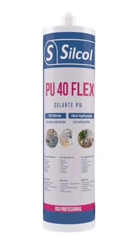 Silicone Selante Cola Pu Flex Poliuretano Cinza G Mercadolivre