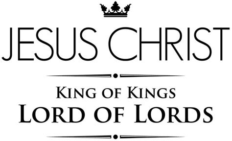 Jesus Christ King Of Kings And Lord Of Lords Christian Wall Etsy