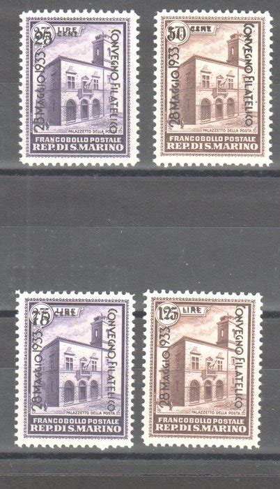 San Marino Complete Philatelic Congress Series Catawiki