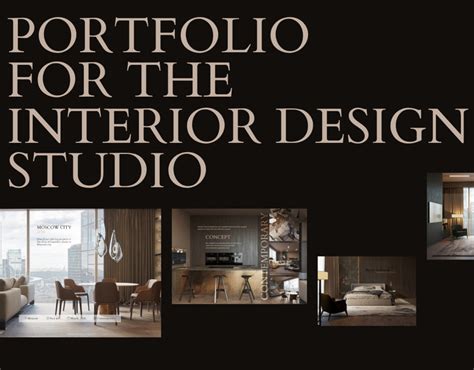 Portfolio | interior design studio on Behance