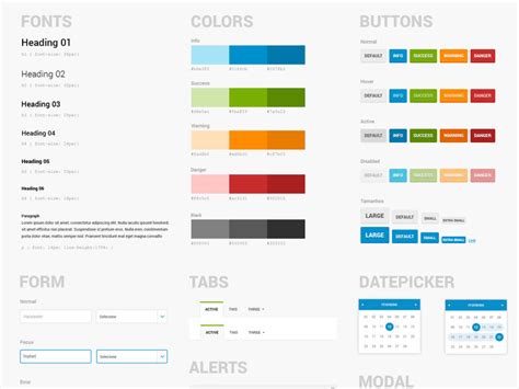 Ux Style Guide Template