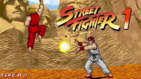 Street Fighter 1 Remake Enhanced Gameplay MUGEN Ryu S Longplay Walk