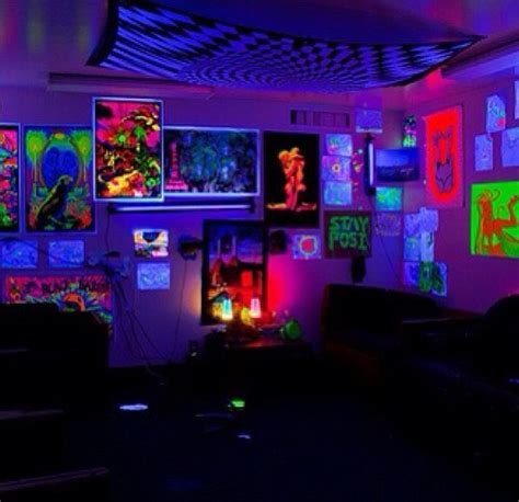 Blacklight Approved Dorm Room