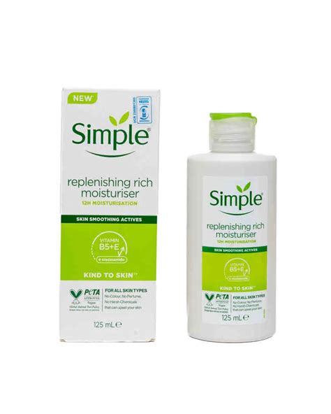 Simple Replenishing Rich Moisturiser 125ml Kenya