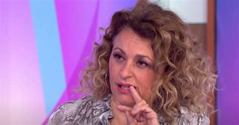 Nadia Sawalha Poses Naked In Her Garden With A Tub Of Margarine