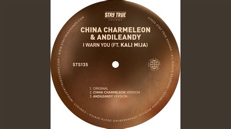 I Warn You China Charmeleon Version Youtube Music