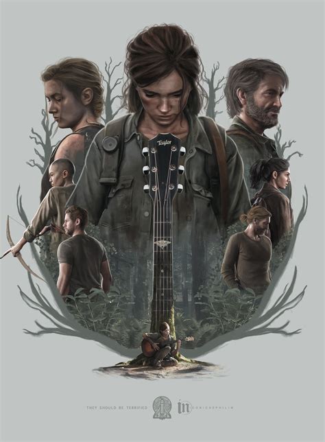 The Last Of Us Part Ii Poster Em 2021 Imagens Aleatórias Desenhos