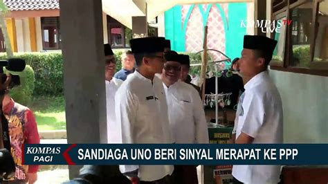 Sandiaga Uno Beri Sinyal Gabung PPP Soal Kecocokan Selalu Kita