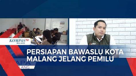 Pemilu Tinggal Menghitung Hari Bagaimana Kesiapan Bawaslu Kota Malang