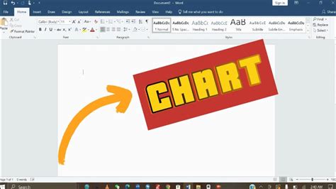 Ultimate Guide To Creating Charts In Microsoft Word Youtube