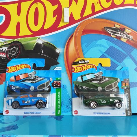 Zestaw Hot Wheels X Volvo P Gasser Htb Hkg Mattel Hw