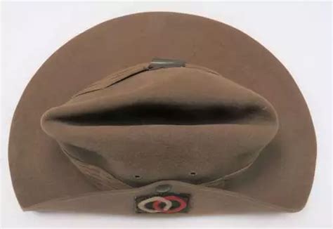 WW2 Dated 1942 36th Infantry Division Tropical Bush Slouch Hat In Hats