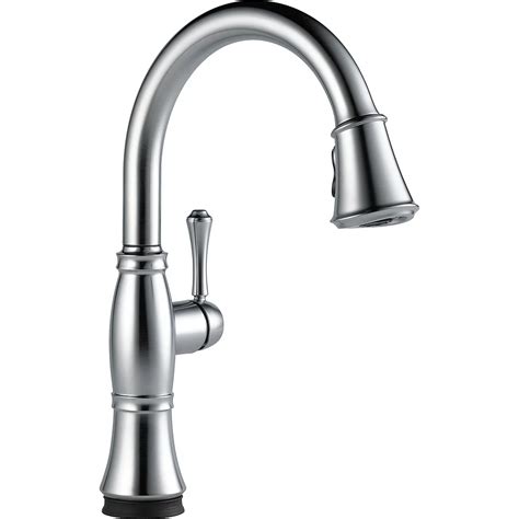 Delta Cassidy Single Handle Pull Down Kitchen Faucet With Touch2or