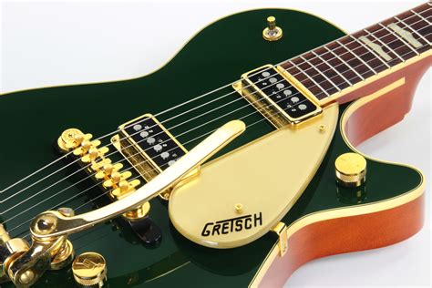 Gretsch Duo Jet G6128TCG Cadillac Green - Bigsby, Dynasonic Pickups, 6 ...