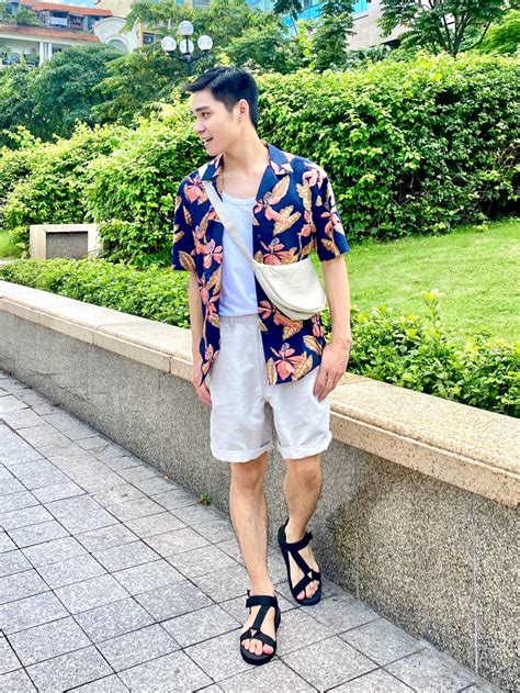 Check Styling Ideas For「linen Blend Shorts、jwa Hat」 Uniqlo In