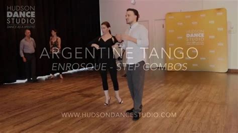 Argentine Tango // Enrosque. Combination of Steps | Argentine tango ...