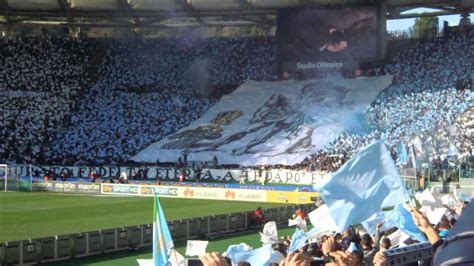 Lazio Roma Coreografia Curva Nord Hd Youtube