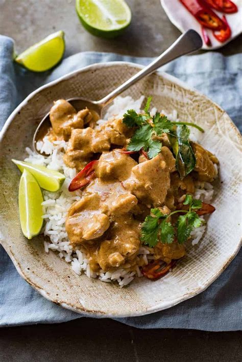 Thai Mango Chicken Curry Recipetineats