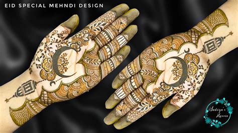 Eid Special Mehndi Design Ramzan Special Mehndi Design Chand Mehndi