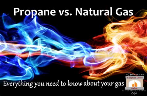 Propane Vs. Natural Gas Information and Facts