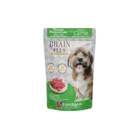 Sache Brain Plus Cao Ad Carne R P 100g Agro Shop Chuí