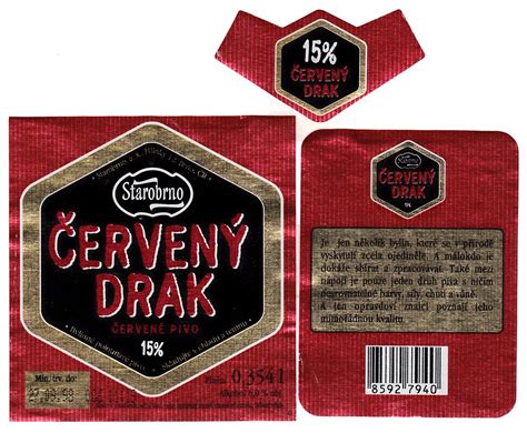 Červený drak (Red Dragon) red 15° (Starobrno), 1998 | Flickr