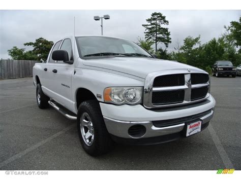 2004 Bright White Dodge Ram 1500 Slt Quad Cab 4x4 84257127 Gtcarlot