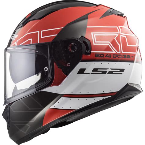 Ls Ff Stream Evo Kub Red Black Motorcycle Full Face Helmet Vented