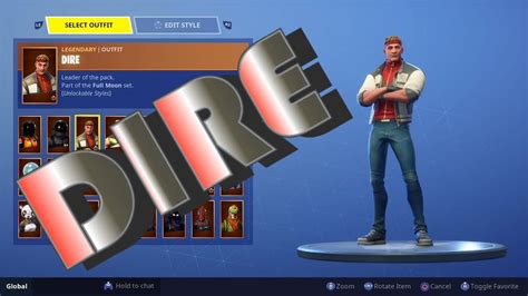 Fortnite New Season 6 Battle Pass Dire Skin The New Emotes Youtube