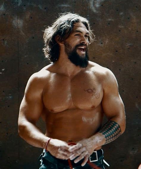 Jason Momoa Muscles Sexy Aquaman Physique De R Ve