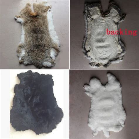 Nature Real Genuine Rabbit Fur Sale By Whole Piece In Fur From Home