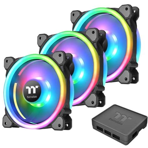 Thermaltake Riing Trio Rgb Geh Usel Fter Er Pack Inkl Controller