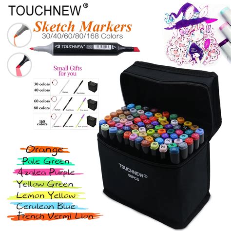 Marker Touchnew Colors Artist Dual Head Art Sketch Markers