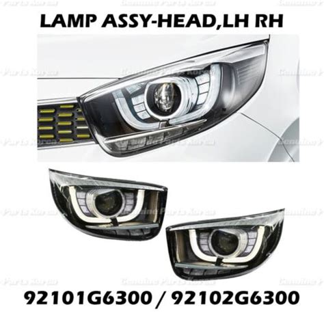 Genuine LED Projection Head Light Lamp LH RH For Kia Picanto Morning