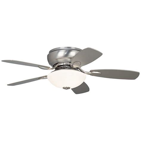 44 Casa Habitat Brushed Nickel Hugger Led Ceiling Fan 47n43 Lamps