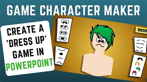 Create a character dress up game in powerpoint – Artofit