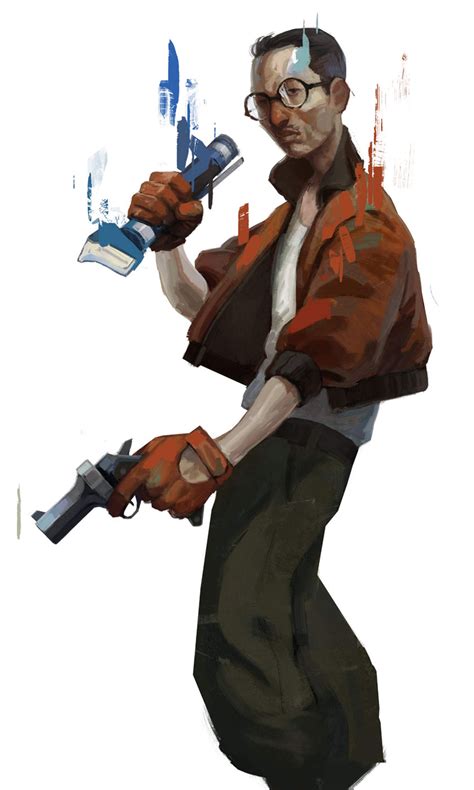 Kim Concept Art Disco Elysium Art Gallery Character Study Game