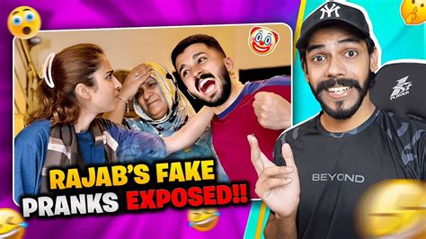 Rajab Butt Fake Pranks Exposed Youtube