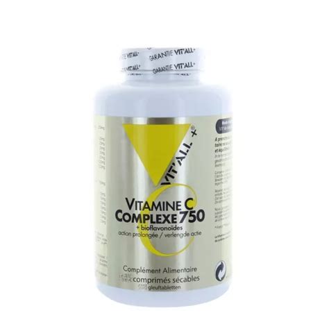 Vitall Vitamin C Complex 750 bioflavonóides à venda nas farmácias