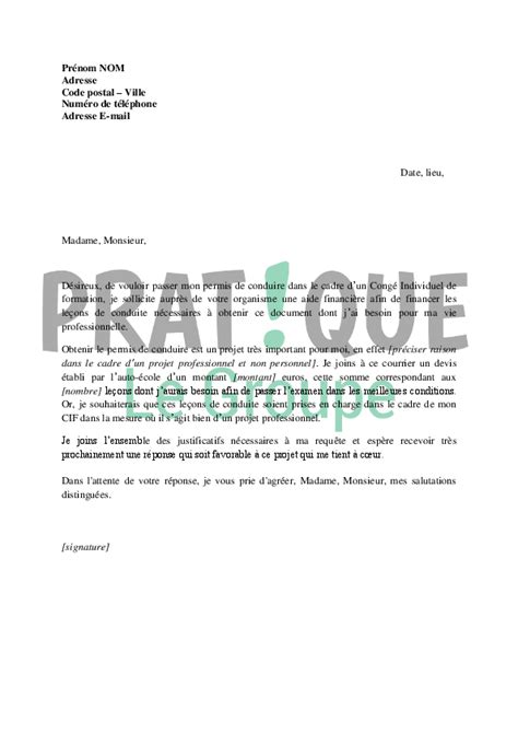 Lettre De Motivation Pour Demande De Financement Fongecif Laboite Cv Fr