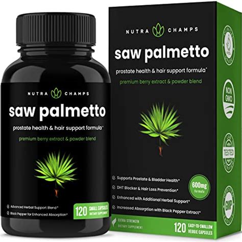 Saw Palmetto Suplemento Para La Salud De La Próstata [fuerza Adi