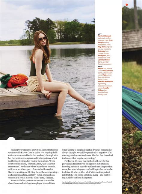 Karen Gillan Women S Health July August 2022 Issue CelebMafia