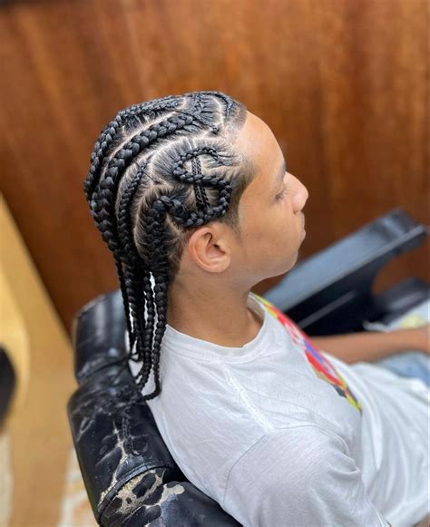 Men S Braids In Mens Braids Hairstyles Cornrow Braids Men