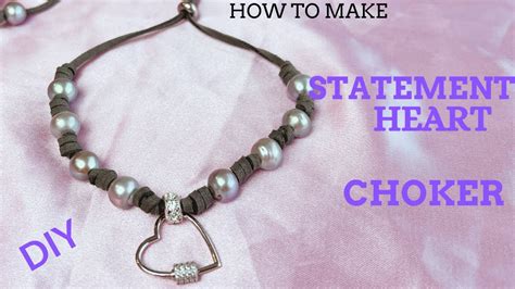 HOW TO MAKE CHOKER NECKLACE AT HOME PEARL NECKLACE MAKING AT HOME