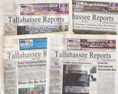 Tallahassee Reports Expands Print Edition Adds Award Winning Reporter Tallahassee Reports