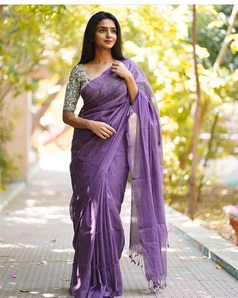 Simple Saree Look For Party For Office To Party Baggout