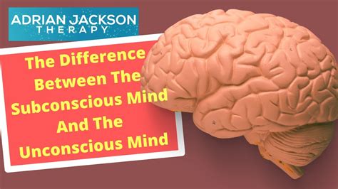 The Difference Between The Subconscious Mind And The Unconscious Mind