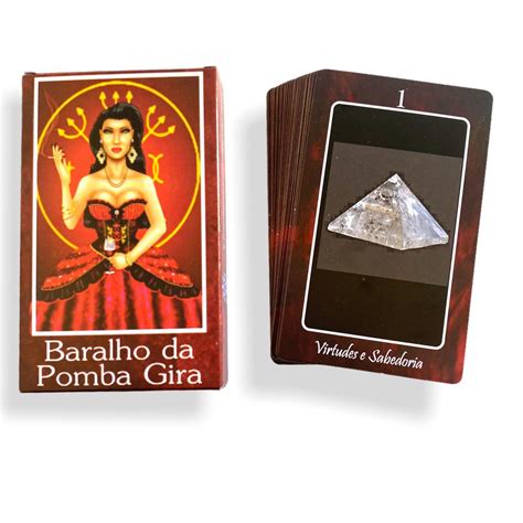 Baralho Tar Da Pomba Gira Cartas Livreto Casal Do Dend