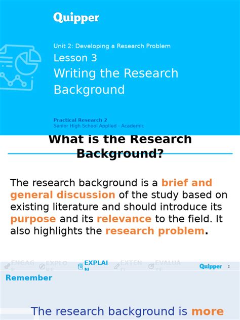 writing  research background